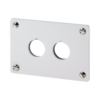 Plokštė montažinė 72x105mm 2 skylių M22-E2 - EATON