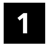 Plokštelė mygtukui juoda "1" 81TQ18 - EATON