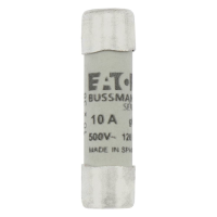 Saugiklis 10A 120kA 500V AC gL/gG 10x38mm - EATON