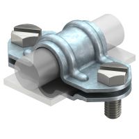 Jungtis vielai 8-10mm su strypu 16mm arba juosta 30mm išardoma karštai cinkuota 226 8-10 - OBO BETTERMANN