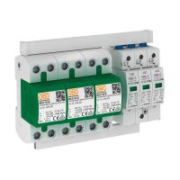 Apsauga viršįtampių 3P B+C 255V AC 1+2 tipo 100kA PS3-B+C TNC - OBO BETTERMANN
