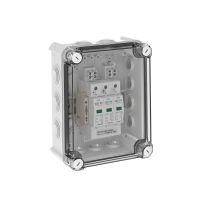 Apsauga viršįtampių PV sistemai 1000V DC 2 tipo 40kA IP66 su 1 MPP VG-V20-C3-PH1000 - OBO BETTERMANN