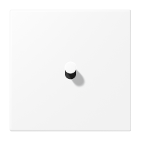 Dangtelis viengubam jungikliui su kūgio formos svirtele baltos matinės spalvos LS 1912 - JUNG