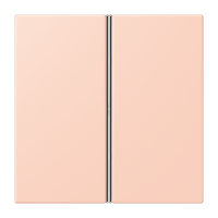 Klavišas dvigubam jungikliui l'ocre rouge clair KNX F40 LS - JUNG