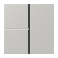 Rinkinys dangtelių F40 3 kanalų gris clair 31 LE CORBUSIER - JUNG