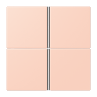 Klavišas keturgubam jungikliui l’ocre rouge clair KNX F40 LS - JUNG