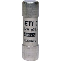 Saugiklis 12A 14x51mm gG 690V AC CH14 cilindrinis - ETI