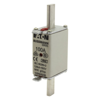 Bussmann series low voltage NH Fuse NH FUSE 100A 500V GG/GL SIZE 0 - EATON (pavadinimas tikslinamas)