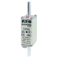 Bussmann series low voltage NH Fuse NH FUSE 125A 500V GG/GL SIZE 01 - EATON (pavadinimas tikslinamas)