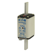 Bussmann series low voltage NH Fuse NH FUSE 125A 400V GG/GL SIZE 02 - EATON (pavadinimas tikslinamas)