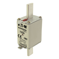Bussmann series low voltage NH Fuse NH FUSE 125AMP 500V gG SIZE 1 DUAL IND - EATON (pavadinimas tikslinamas)
