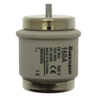 Bussmann series low voltage D fuse FUSE 160A DV 500V TYPE DZ - EATON (pavadinimas tikslinamas)
