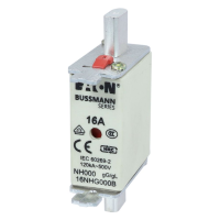 Bussmann series low voltage NH Fuse NH FUSE 16A 500V SIZE 000 GG MGL - EATON (pavadinimas tikslinamas)