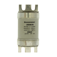 Bussmann series low voltage british standard fuse 200A 660V INDUSTRIAL FUSE - EATON (pavadinimas tikslinamas)