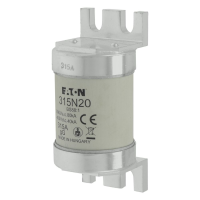 Bussmann series low voltage british standard fuse 315Amp 660V ac BS88 INDUSTRIAL FUSE - EATON (pavadinimas tikslinamas)
