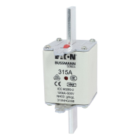 Bussmann series low voltage NH Fuse NH FUSE 315A 500V GG/GL SIZE 03 - EATON (pavadinimas tikslinamas)