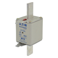 Bussmann series low voltage NH Fuse NH FUSE 315A 400V GG/GL SIZE 03 - EATON (pavadinimas tikslinamas)