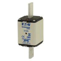 Bussmann series low voltage NH Fuse EATON 315Amp 400V AC GFF 2 NH FUSE - EATON (pavadinimas tikslinamas)