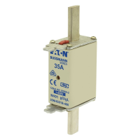 Bussmann series low voltage NH Fuse NH FUSE 35A 400V GG/GL SIZE 01 - EATON (pavadinimas tikslinamas)