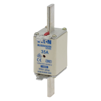 Bussmann series low voltage NH Fuse NH FUSE 35A 400V GG/GL SIZE 02 - EATON (pavadinimas tikslinamas)