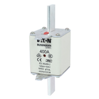 Bussmann series low voltage NH Fuse NH FUSE 400A 500V GG/GL SIZE 03 - EATON (pavadinimas tikslinamas)
