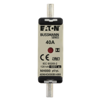 Bussmann series low voltage NH Fuse NH FUSE 40AMP 690V SIZE 000 GG IMGL - EATON (pavadinimas tikslinamas)