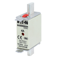 Bussmann series low voltage NH Fuse NH FUSE 4A 500V SIZE 000 GG MGL - EATON (pavadinimas tikslinamas)