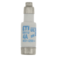 Bussmann series low voltage D0 fuse FUSE-D01 4A GR 400VAC E14 - EATON (pavadinimas tikslinamas)