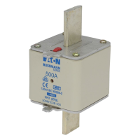 Bussmann series low voltage NH Fuse NH FUSE 500A 400V GG/GL SIZE 3 - EATON (pavadinimas tikslinamas)