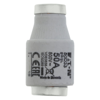 Bussmann series low voltage D fuse FUSE-D3 50A T GL/GG 500VAC E33 - EATON (pavadinimas tikslinamas)