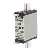 Bussmann series low voltage NH Fuse NH FUSE 50A 500V SIZE 000 GG IMGL - EATON (pavadinimas tikslinamas)