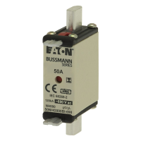 Bussmann series low voltage NH Fuse NH FUSE 50A 690V SIZE 000 GG IMGL - EATON (pavadinimas tikslinamas)