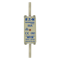 Bussmann series low voltage NH Fuse NH FUSE 50A 400V GG/GL SIZE 01 - EATON (pavadinimas tikslinamas)