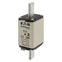 Bussmann series low voltage NH Fuse NH FUSE 50AMP 500V gG SIZE 1 DUAL IND - EATON (pavadinimas tikslinamas)