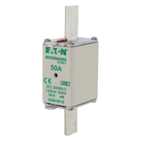 Bussmann series low voltage NH Fuse NH FUSE 50AMP 500V aM SIZE1 DUAL IND - EATON (pavadinimas tikslinamas)