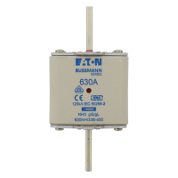 Bussmann series low voltage NH Fuse NH FUSE 630A 400V 3 GG/GL SIZE 3 - EATON (pavadinimas tikslinamas)