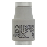 Bussmann series low voltage D fuse FUSE-D3 63A T GL/GG 500VAC E33 - EATON (pavadinimas tikslinamas)