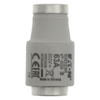 Bussmann series low voltage D fuse FUSE-D2 63A F GR 500VAC E33 - EATON (pavadinimas tikslinamas)
