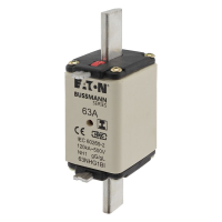 Bussmann series low voltage NH Fuse NH FUSE 63A 500V gG SIZE 1 - EATON (pavadinimas tikslinamas)