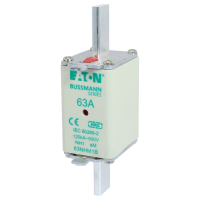Bussmann series low voltage NH Fuse NH FUSE 63AMP 500V AM SIZE 1 - EATON (pavadinimas tikslinamas)