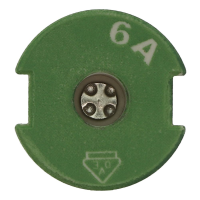 Bussmann series low voltage D screw cap gauge piece GAUGE PIECE D2 6A 500V FOR E27 - EATON (pavadinimas tikslinamas)