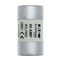 Bussmann series low voltage british standard fuse 80A 415V AC HOUSE SERVICE - EATON (pavadinimas tikslinamas)