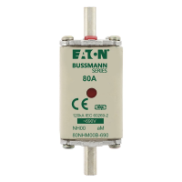 Bussmann series low voltage NH Fuse NH FUSE 80A 690V aM SIZE 00 - EATON (pavadinimas tikslinamas)