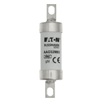 Bussmann series low voltage british standard fuse 32M63 500V AC BS88 FUSE - EATON (pavadinimas tikslinamas)