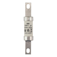 Bussmann series low voltage british standard fuse 32AMP 500V AC INDUSTRIAL FUSE - EATON (pavadinimas tikslinamas)