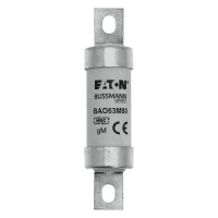 Bussmann series low voltage british standard fuse 63M80 500V AC INDUSTRIAL - EATON (pavadinimas tikslinamas)