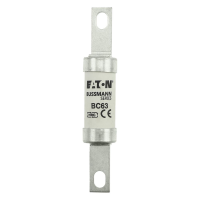 Bussmann series low voltage british standard fuse 63AMP 500V AC / 250V DC - EATON (pavadinimas tikslinamas)