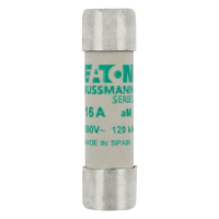 Bussmann series low voltage cylindrical fuse CYLINDRICAL FUSE 10 x 38 16A AM 500V AC - EATON (pavadinimas tikslinamas)