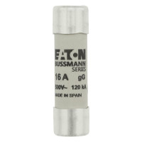 Bussmann series low voltage cylindrical fuse CYL FUSE >STR >14 x 51 16A GG 500V AC - EATON (pavadinimas tikslinamas)