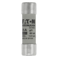 Bussmann series low voltage cylindrical fuse CYLINDRICAL FUSE 14 x 51 25A GG 690V AC - EATON (pavadinimas tikslinamas)
